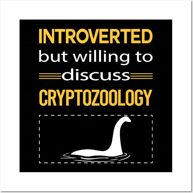 Funny Introverted Cryptozoology Cryptid Cryptids Wall Art by relativeshrimp